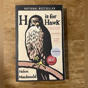 6/$30 H Is for Hawk by Helen Macdonald paperback book
